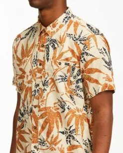 BILLABONG A/Div Kern Hemp Short Sleeve Shirt CHINO -Mens Accessories Sales 2022 abywt00118 billabongw chi dtl1 1