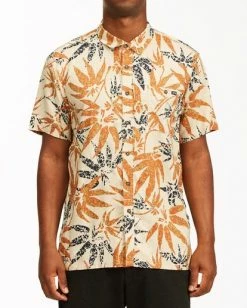 BILLABONG A/Div Kern Hemp Short Sleeve Shirt CHINO