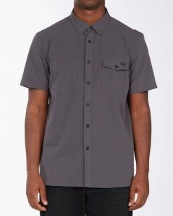 BILLABONG A/Div Surftrek Short Sleeve Shirt ASPHALT