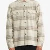 BILLABONG Offshore Jacquard Flannel Shirt STONE
