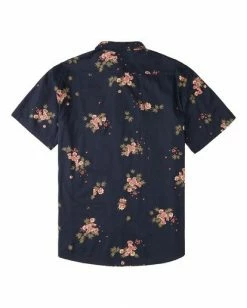 BILLABONG Wrangler Rose Garden Short Sleeve Shirt INDIGO 13 BILLABONG Wrangler Rose Garden Short Sleeve Shirt INDIGO -Mens Accessories Sales 2022 abywt00136 billabongf ind bck1 1
