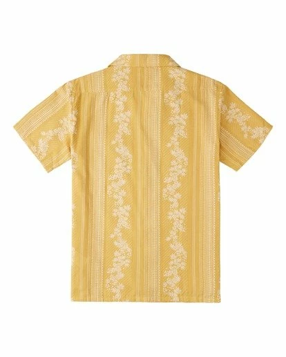 BILLABONG Wrangler Other Side Vacay Short Sleeve Shirt GOLD 8 BILLABONG Wrangler Other Side Vacay Short Sleeve Shirt GOLD - Image 8