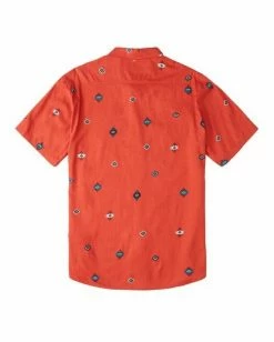 BILLABONG Wrangler Distant Land Short Sleeve Shirt CRIMSON 11 BILLABONG Wrangler Distant Land Short Sleeve Shirt CRIMSON -Mens Accessories Sales 2022 abywt00139 billabongf cri bck1 1