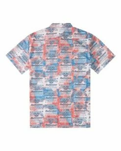 BILLABONG Budweiser Insignia Short Sleeve Shirt RED 11 BILLABONG Budweiser Insignia Short Sleeve Shirt RED -Mens Accessories Sales 2022 abywt00142 billabongf red bck1 1