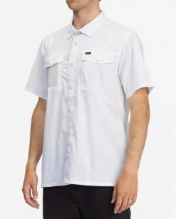 BILLABONG A/Div Otis Surftrek UPF 50+ Short Sleeve Shirt WHITE 10 BILLABONG A/Div Otis Surftrek UPF 50+ Short Sleeve Shirt WHITE -Mens Accessories Sales 2022 abywt00159 billabongw wht sd1 2