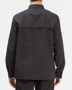 BILLABONG A/Div Otis Surftrek UPF 50+ Long Sleeve Shirt BLACK -Mens Accessories Sales 2022 abywt00163 billabongw blk bck1 1