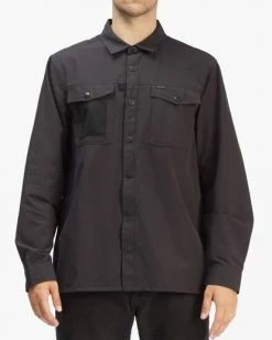 BILLABONG A/Div Otis Surftrek UPF 50+ Long Sleeve Shirt BLACK