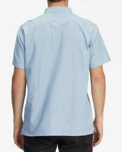 BILLABONG All Day Organic Short Sleeve Shirt MARINE 8 BILLABONG All Day Organic Short Sleeve Shirt MARINE -Mens Accessories Sales 2022 abywt00173 billabongw mre bck1 1