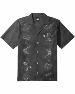 BILLABONG Kamea Lazarus Short Sleeve Short BLACK -Mens Accessories Sales 2022 abywt00191 billabongf blk frt1 2