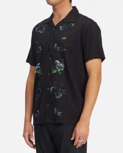 BILLABONG Kamea Lazarus Short Sleeve Short BLACK -Mens Accessories Sales 2022 abywt00191 billabongw blk sd3 2
