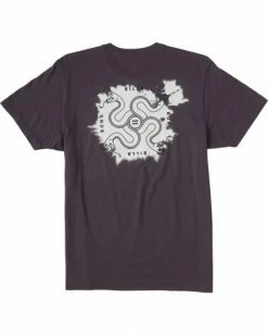 BILLABONG Dye Cut Short Sleeve Wave Washed T-Shirt CHAR -Mens Accessories Sales 2022 abyzt00126 billabongf crc bck1 1