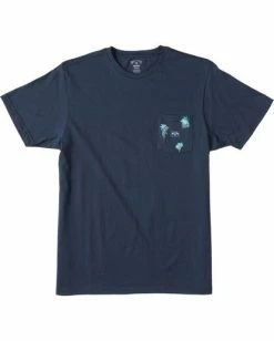 BILLABONG Team Wave Mini Pocket T-Shirt NAVY 10 BILLABONG Team Wave Mini Pocket T-Shirt NAVY -Mens Accessories Sales 2022 abyzt00147 billabongf nvy frt1 1