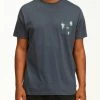 BILLABONG Team Wave Mini Pocket T-Shirt NAVY