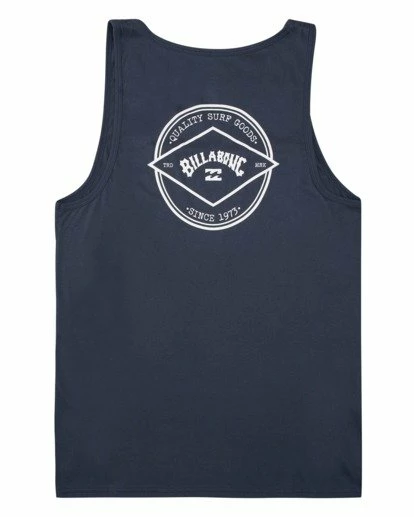 BILLABONG Rotor Arch Tank Top NAVY 5 BILLABONG Rotor Arch Tank Top NAVY - Image 5