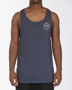 BILLABONG Rotor Arch Tank Top NAVY