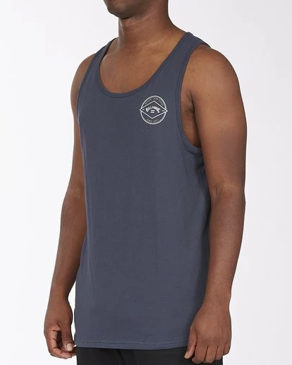BILLABONG Rotor Arch Tank Top NAVY 2 BILLABONG Rotor Arch Tank Top NAVY - Image 2