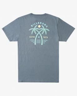 BILLABONG Schooner Pocket T-Shirt SLATE BLUE -Mens Accessories Sales 2022 abyzt00201 billabongf slb bck1 1