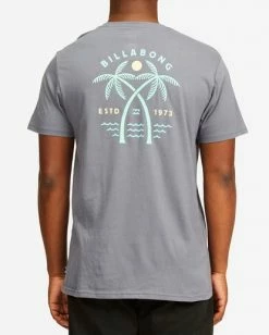 BILLABONG Schooner Pocket T-Shirt SLATE BLUE -Mens Accessories Sales 2022 abyzt00201 billabongw slb bck1 1