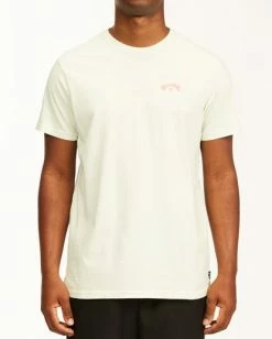 BILLABONG Arch Wave Short Sleeve Wave Washed T-Shirt COASTAL BLUE