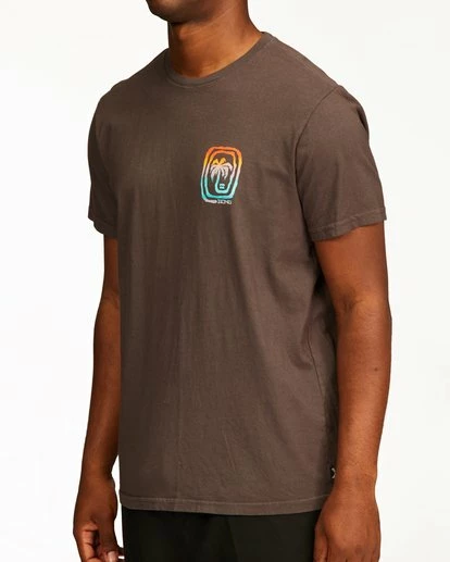 BILLABONG Maze Short Sleeve Wave Washed T-Shirt LIGHT LAVENDER 6 BILLABONG Maze Short Sleeve Wave Washed T-Shirt LIGHT LAVENDER - Image 6