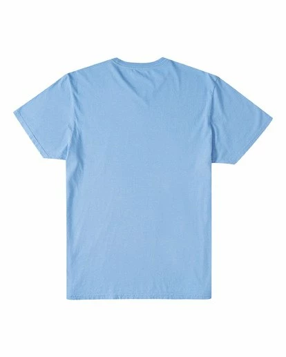 BILLABONG Club Tropix Short Sleeve Wave Washed T-Shirt BLUE CRUZ 6 BILLABONG Club Tropix Short Sleeve Wave Washed T-Shirt BLUE CRUZ - Image 6