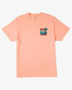 BILLABONG BBTV Short Sleeve Wave Washed T-Shirt LIGHT PEACH 12 BILLABONG BBTV Short Sleeve Wave Washed T-Shirt LIGHT PEACH -Mens Accessories Sales 2022 abyzt00219 billabongf lpc frt1 1