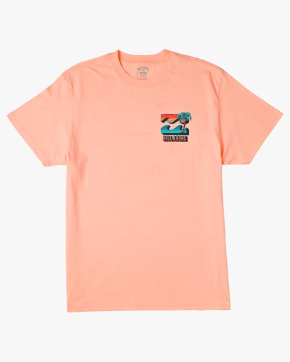 BILLABONG BBTV Short Sleeve Wave Washed T-Shirt LIGHT PEACH 6 BILLABONG BBTV Short Sleeve Wave Washed T-Shirt LIGHT PEACH - Image 6
