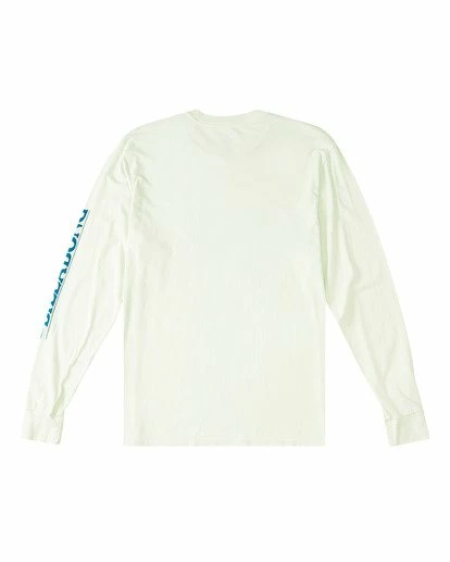 BILLABONG Club Tropix Long Sleeve Wave Washed T-Shirt SEAGLASS 7 BILLABONG Club Tropix Long Sleeve Wave Washed T-Shirt SEAGLASS - Image 7