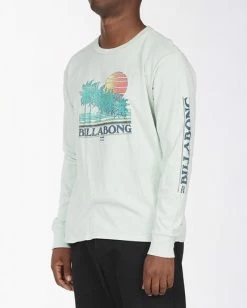 BILLABONG Club Tropix Long Sleeve Wave Washed T-Shirt SEAGLASS 9 BILLABONG Club Tropix Long Sleeve Wave Washed T-Shirt SEAGLASS -Mens Accessories Sales 2022 abyzt00222 billabongw sgl sd2 1