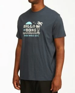 BILLABONG Social Lounge Short Sleeve T-Shirt NAVY 8 BILLABONG Social Lounge Short Sleeve T-Shirt NAVY -Mens Accessories Sales 2022 abyzt00237 billabongw nvy dtl1 1