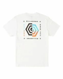 BILLABONG Hex Short Sleeve T-Shirt WHITE 13 BILLABONG Hex Short Sleeve T-Shirt WHITE -Mens Accessories Sales 2022 abyzt00246 billabongf wht bck1 1