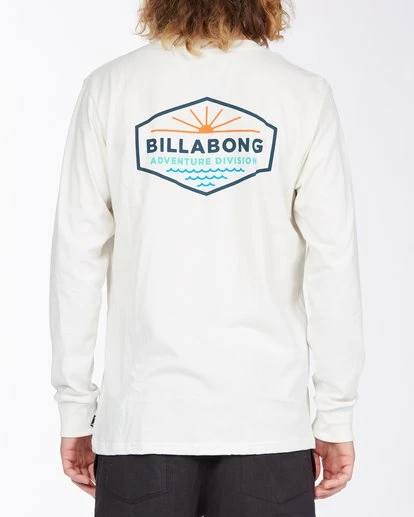 BILLABONG A/Div Cove Long Sleeve T-Shirt OFF WHITE 3 BILLABONG A/Div Cove Long Sleeve T-Shirt OFF WHITE - Image 3