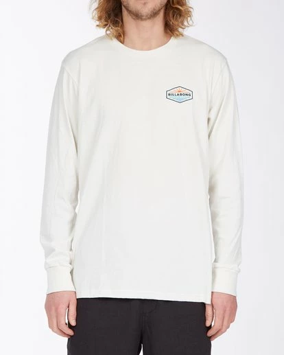 BILLABONG A/Div Cove Long Sleeve T-Shirt OFF WHITE 1 BILLABONG A/Div Cove Long Sleeve T-Shirt OFF WHITE