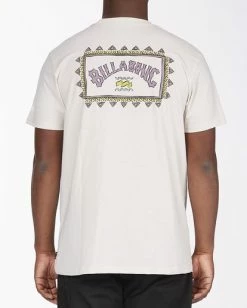 BILLABONG Arch Wave UV Short Sleeve T-Shirt ROCK -Mens Accessories Sales 2022 abyzt00293 billabongw roc bck1 1