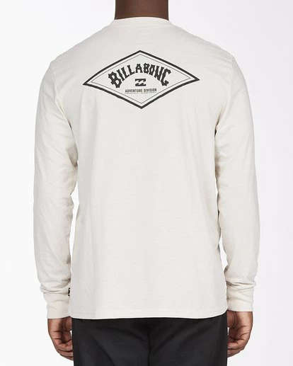 BILLABONG A/Div Diamond UV Long Sleeve T-Shirt ROCK 3 BILLABONG A/Div Diamond UV Long Sleeve T-Shirt ROCK - Image 3