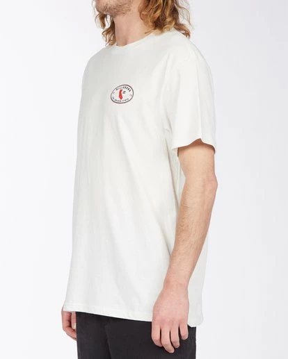 BILLABONG Roller California Short Sleeve T-Shirt OFF WHITE 2 BILLABONG Roller California Short Sleeve T-Shirt OFF WHITE - Image 2