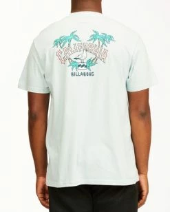 BILLABONG Arch California Short Sleeve T-Shirt WHITE 11 BILLABONG Arch California Short Sleeve T-Shirt WHITE -Mens Accessories Sales 2022 abyzt00349 billabongw cbu bck1