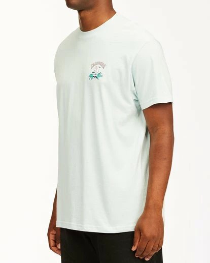 BILLABONG Arch California Short Sleeve T-Shirt WHITE 3 BILLABONG Arch California Short Sleeve T-Shirt WHITE - Image 3