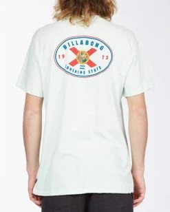 BILLABONG Roller Florida Short Sleeve T-Shirt SEAGLASS 9 BILLABONG Roller Florida Short Sleeve T-Shirt SEAGLASS -Mens Accessories Sales 2022 abyzt00358 billabongw sgl bck1 1