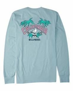 BILLABONG Arch California Long Sleeve T-Shirt COASTAL BLUE 13 BILLABONG Arch California Long Sleeve T-Shirt COASTAL BLUE -Mens Accessories Sales 2022 abyzt00364 billabongf cbu bck1 1
