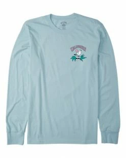 BILLABONG Arch California Long Sleeve T-Shirt COASTAL BLUE 12 BILLABONG Arch California Long Sleeve T-Shirt COASTAL BLUE -Mens Accessories Sales 2022 abyzt00364 billabongf cbu frt1 1