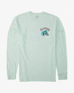 BILLABONG Arch Florida Long Sleeve T-Shirt SEAGLASS 12 BILLABONG Arch Florida Long Sleeve T-Shirt SEAGLASS -Mens Accessories Sales 2022 abyzt00367 billabongf sgl frt1 1