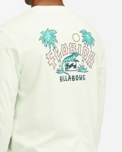 BILLABONG Arch Florida Long Sleeve T-Shirt SEAGLASS 10 BILLABONG Arch Florida Long Sleeve T-Shirt SEAGLASS -Mens Accessories Sales 2022 abyzt00367 billabongw sgl dtl1 1