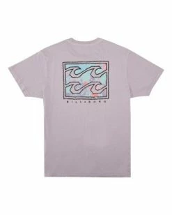 BILLABONG Crayon Wave Washed Short Sleeve T-Shirt LIGHT LAVENDER 15 BILLABONG Crayon Wave Washed Short Sleeve T-Shirt LIGHT LAVENDER -Mens Accessories Sales 2022 abyzt00397 billabongf pev0 bck1 1