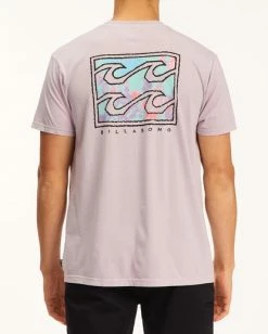 BILLABONG Crayon Wave Washed Short Sleeve T-Shirt LIGHT LAVENDER 12 BILLABONG Crayon Wave Washed Short Sleeve T-Shirt LIGHT LAVENDER -Mens Accessories Sales 2022 abyzt00397 billabongw pev0 bck1 1