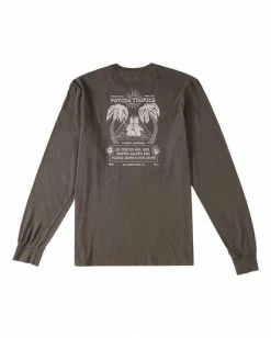 BILLABONG Eternal Sunshine Long Sleeve Wave Washed T-Shirt CHAR -Mens Accessories Sales 2022 abyzt00400 billabongf crc bck1 1