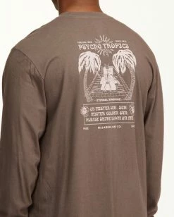 BILLABONG Eternal Sunshine Long Sleeve Wave Washed T-Shirt CHAR -Mens Accessories Sales 2022 abyzt00400 billabongw crc dtl2 1