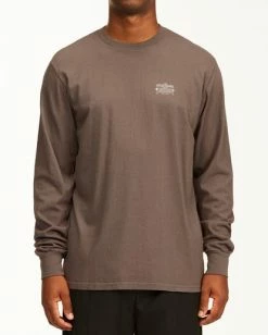 BILLABONG Eternal Sunshine Long Sleeve Wave Washed T-Shirt CHAR