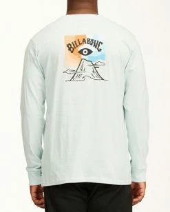 BILLABONG A/Div Eyesolation Arch Long Sleeve T-Shirt COASTAL BLUE 9 BILLABONG A/Div Eyesolation Arch Long Sleeve T-Shirt COASTAL BLUE -Mens Accessories Sales 2022 abyzt00411 billabongw cbu bck1 1