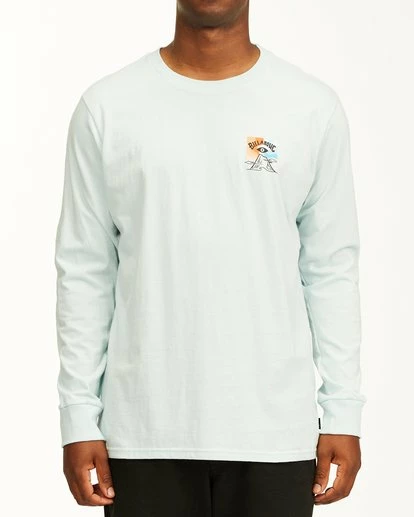 BILLABONG A/Div Eyesolation Arch Long Sleeve T-Shirt COASTAL BLUE 1 BILLABONG A/Div Eyesolation Arch Long Sleeve T-Shirt COASTAL BLUE